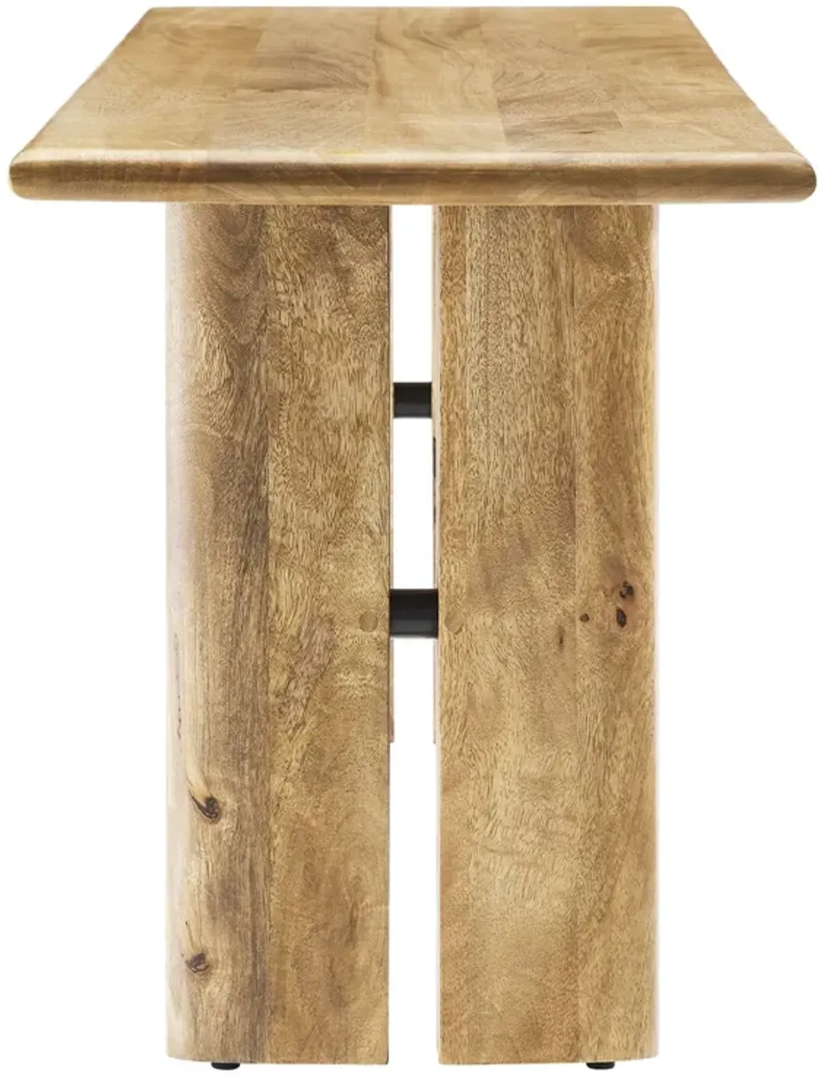 Amistad 58" Wood Bench by Modway Oak