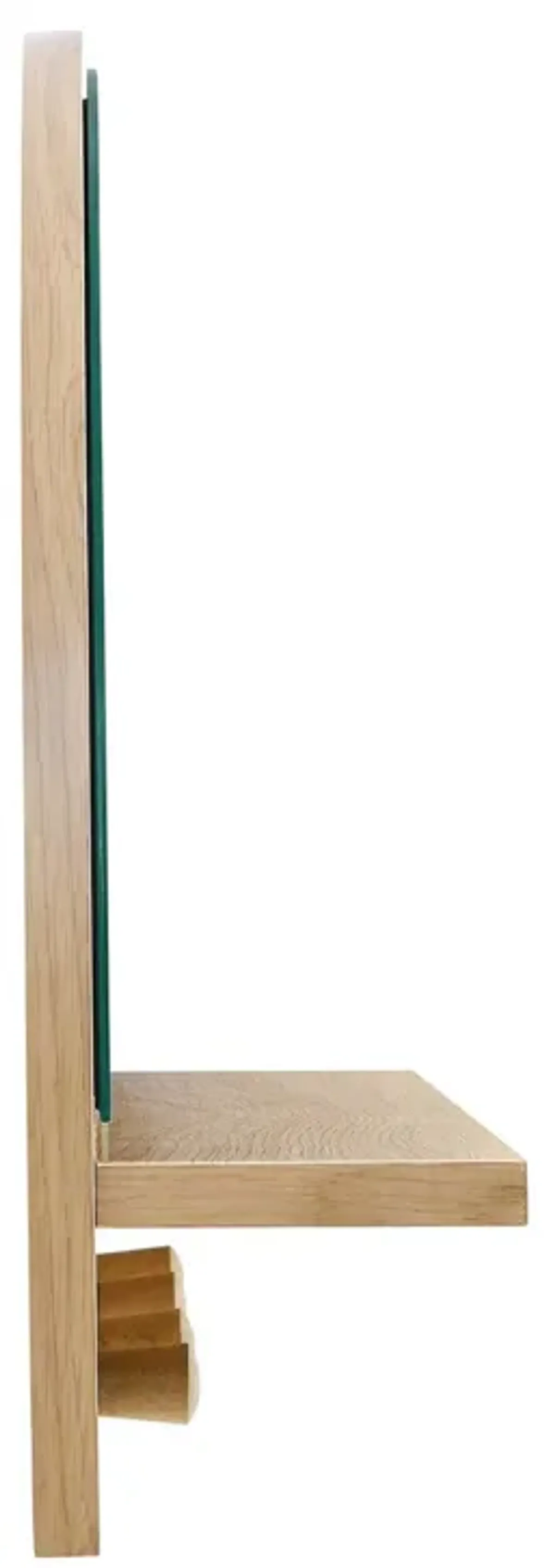 Moonbeam Arched Mirror by Modway Oak