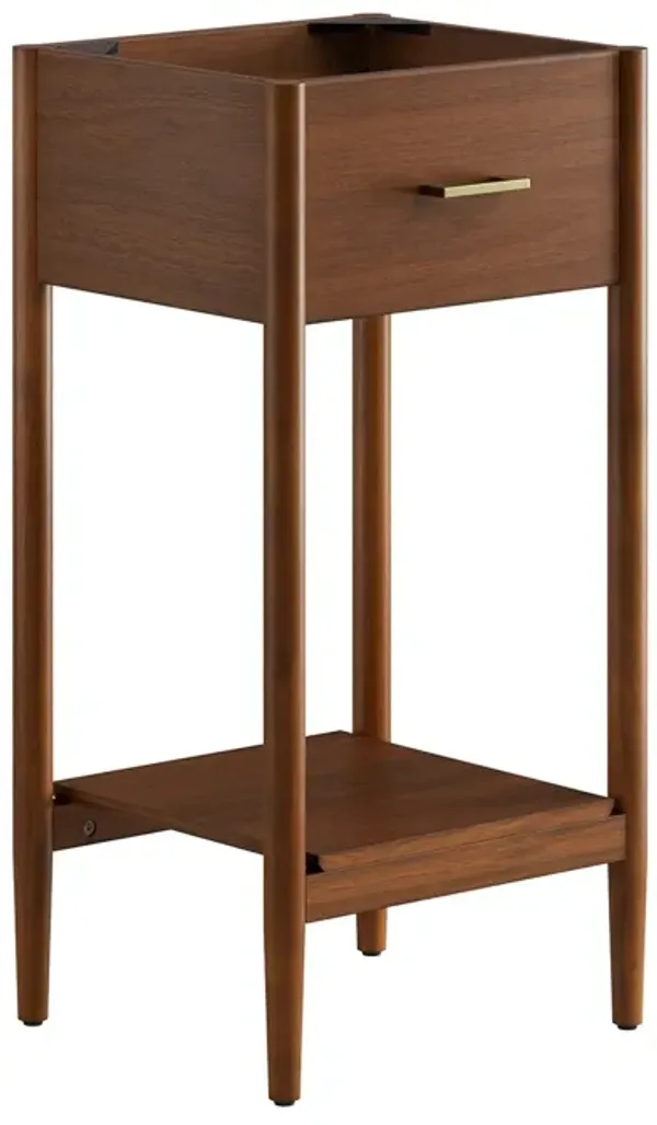 Zaire Bathroom Cabinet Basin Not Included by Modway 18" / Walnut