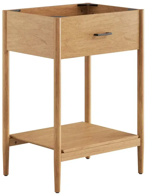 Zaire Bathroom Cabinet Basin Not Included by Modway 24" / Natural