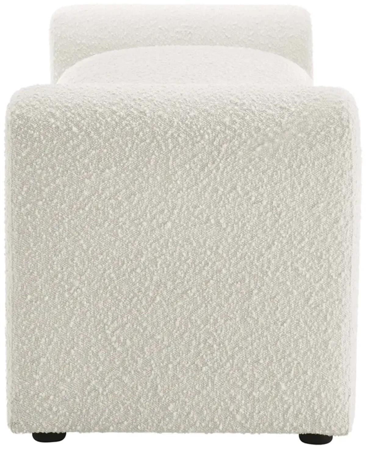 Waverly Boucle Fabric Bench by Modway