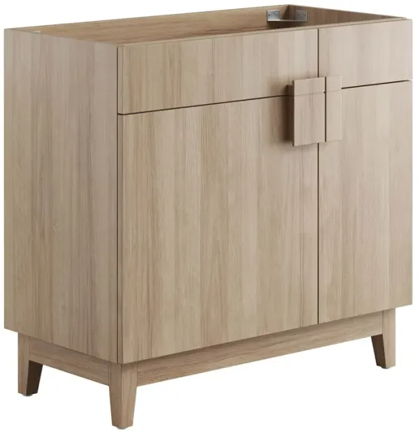 Miles Bathroom Cabinet Basin Not Included by Modway 36" / Oak