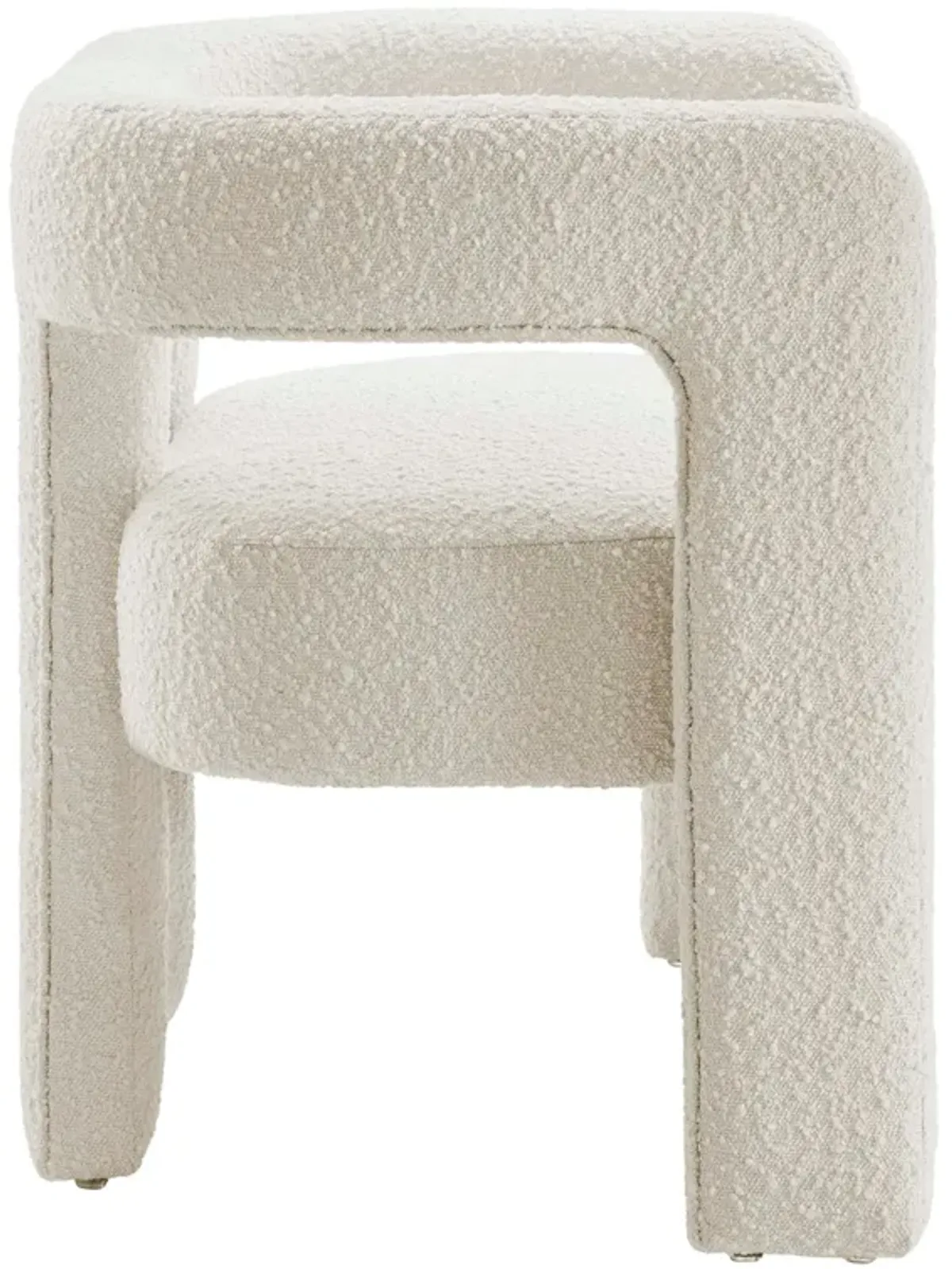 Kayla Boucle Upholstered Loveseat by Modway Ivory