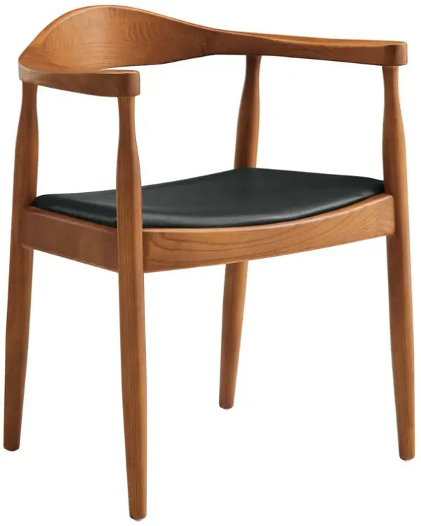 Presidential Dining Armchair by Modway Black