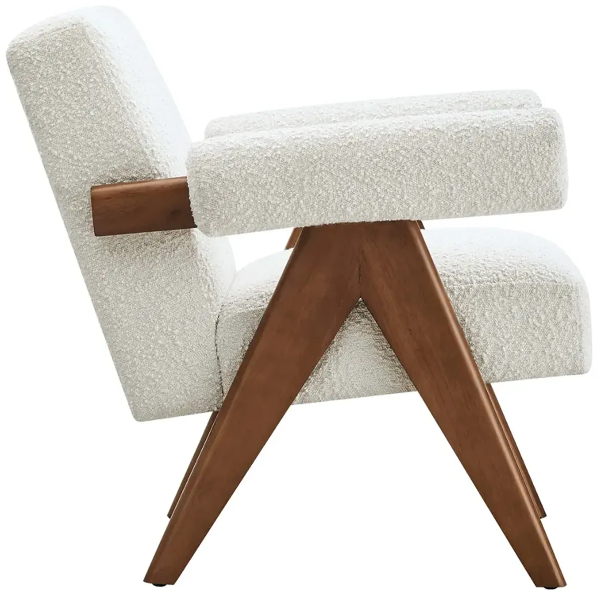 Lyra Boucle Fabric Armchair by Modway