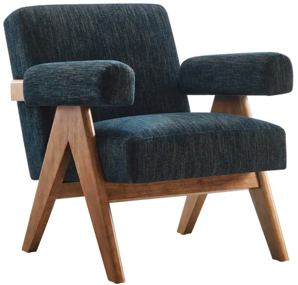 Lyra Fabric Armchair by Modway Azure Fabric