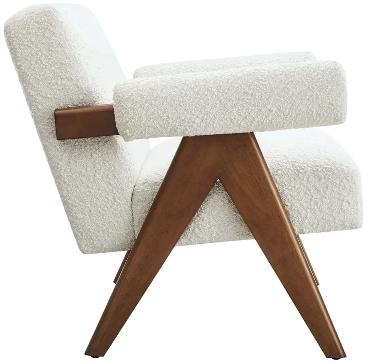 Lyra Boucle Fabric Loveseat by Modway