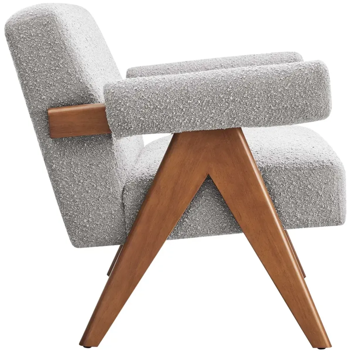 Lyra Boucle Fabric Loveseat by Modway