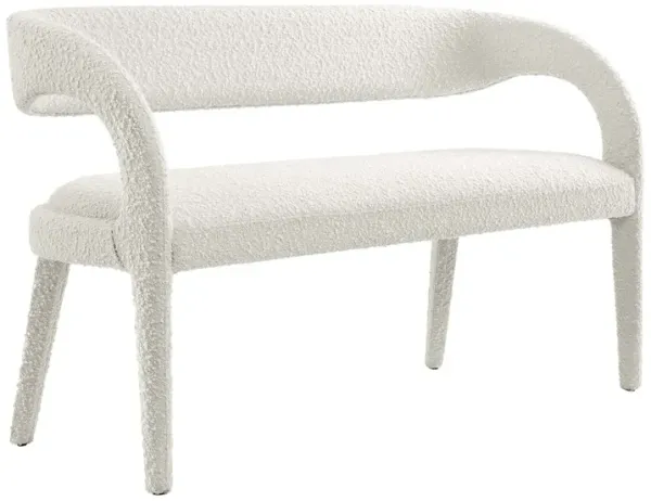 Pinnacle Accent Bench by Modway Ivory