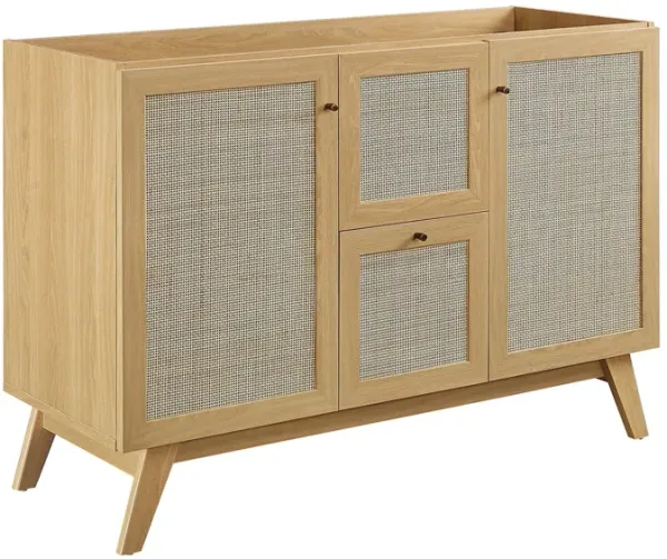 Soma Bathroom Cabinet Basin Not Included by Modway 48" / Oak