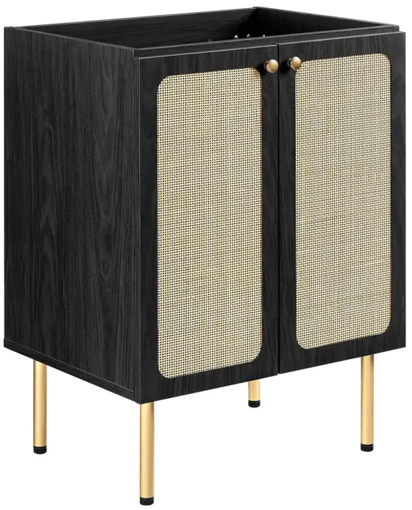 Chaucer Bathroom Cabinet Basin Not Included by Modway 24" / Black