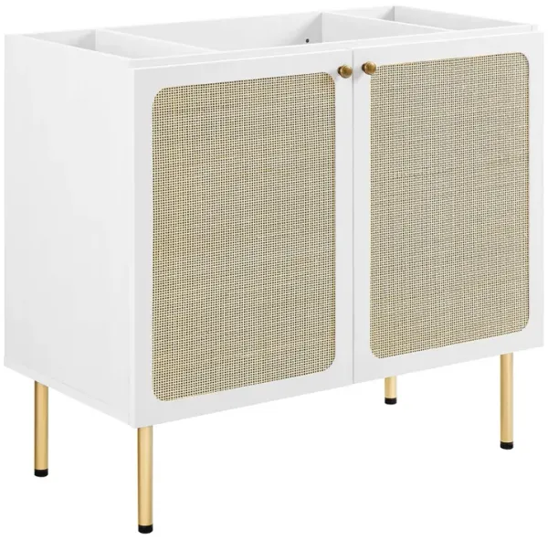 Chaucer Bathroom Cabinet Basin Not Included by Modway 36" / White