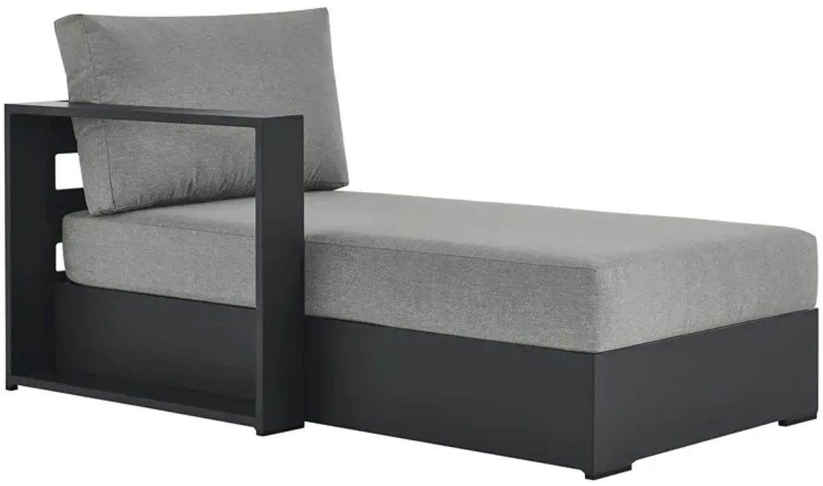 Tahoe Outdoor Patio Powder-Coated Aluminum Modular Left-Facing Chaise Lounge by Modway