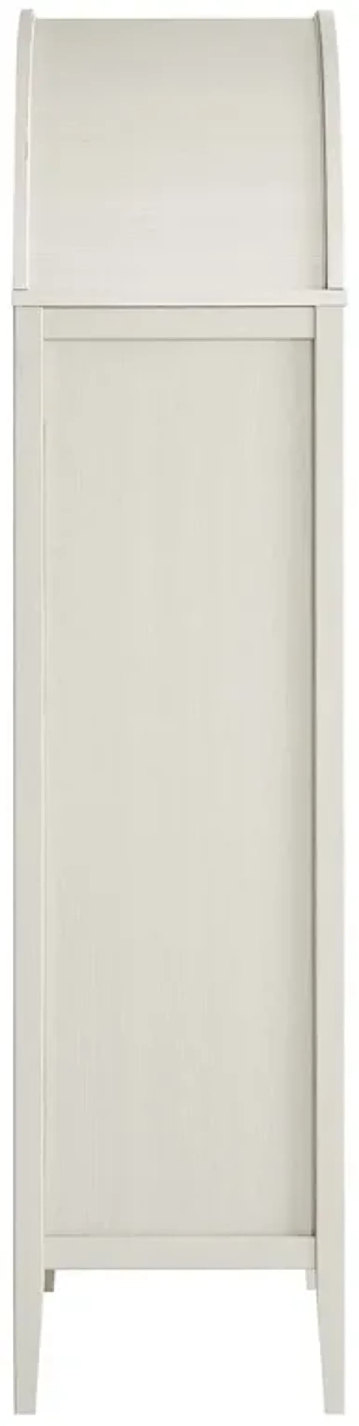 Nolan Tall Arched Storage Display Cabinet by Modway White Oak