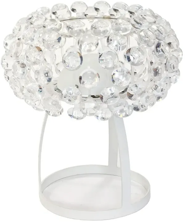 Halo Table Lamp by Modway Clear