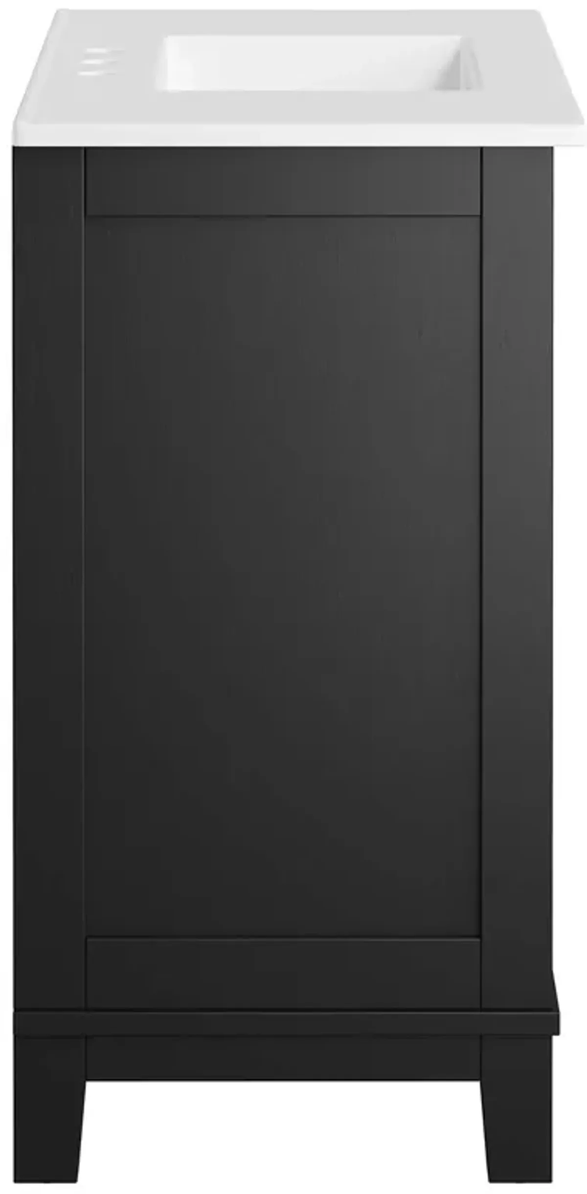 Dixie Bathroom Vanity Basin Included by Modway 36" / Black White