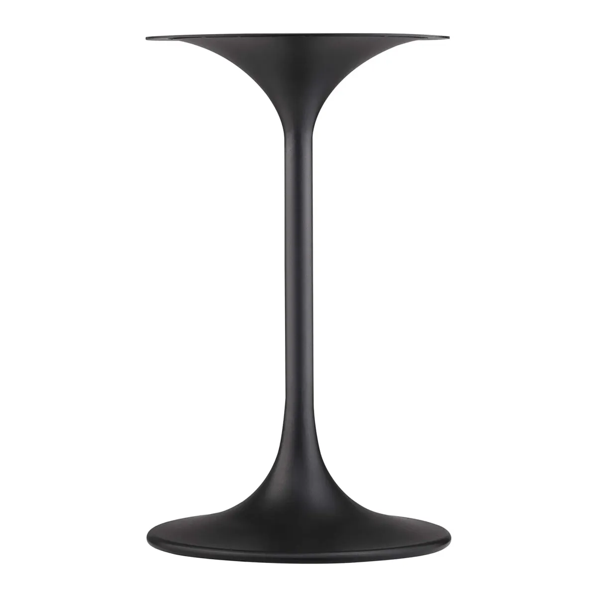 Lippa Round Artificial Travertine Side Table by Modway 20" / Black Travertine