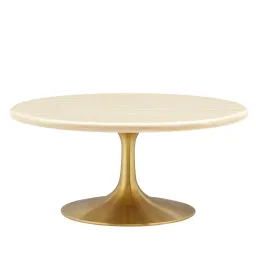 Gold Travertine color