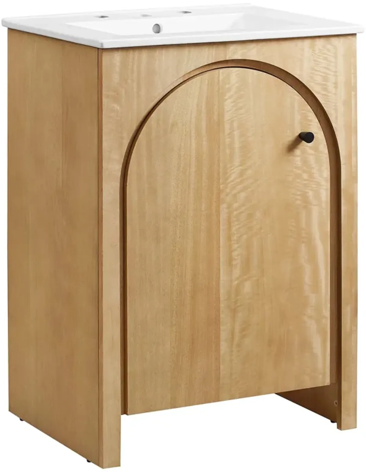 Appia Bathroom Vanity Basin Included by Modway 36" / Walnut White