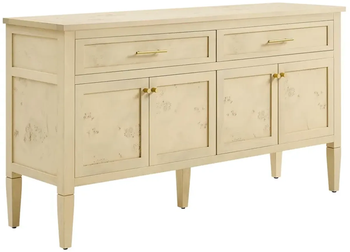 Elysian 62" Wood Sideboard by Modway Bleached Burl