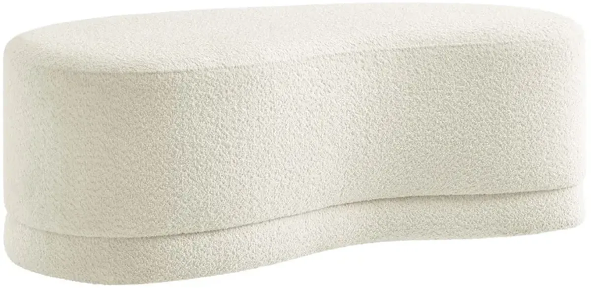 Nimbus 48" Upholstered Ottoman Bench by Modway Oat