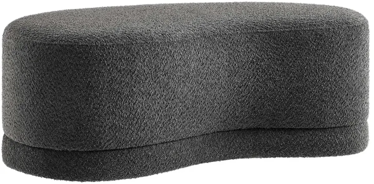 Nimbus 48" Upholstered Ottoman Bench by Modway Slate