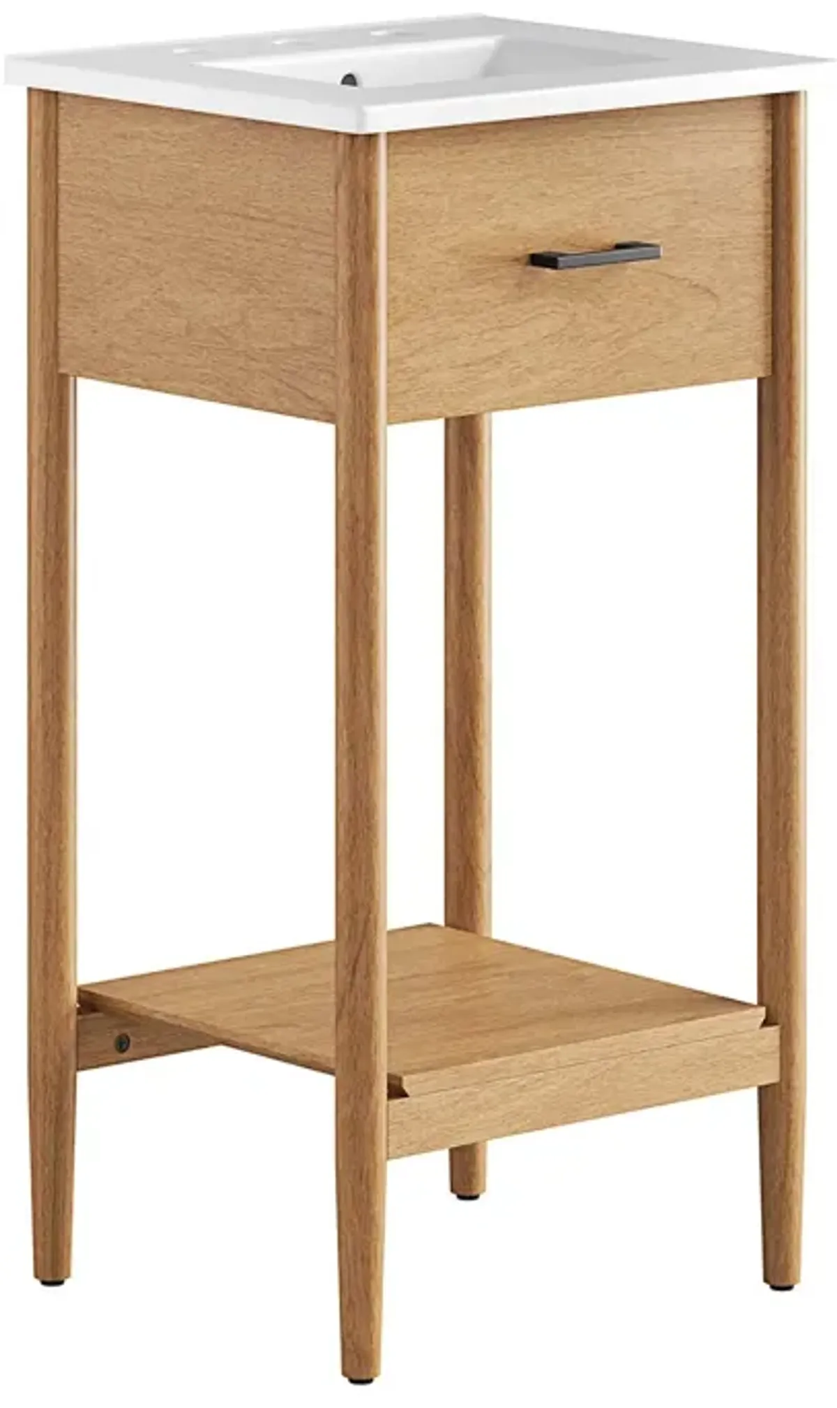 Zaire Bathroom Vanity Basin Included by Modway 36" / Natural White