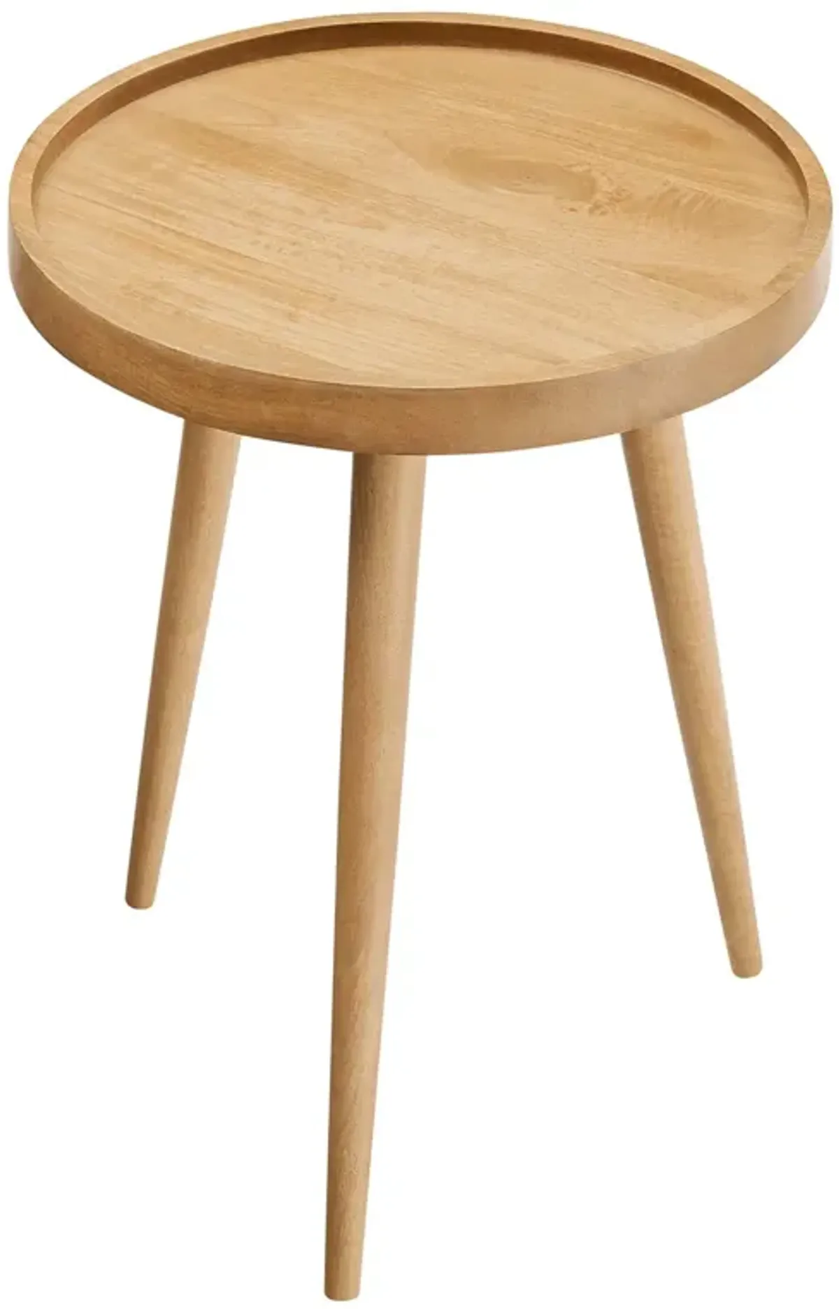 Chiro Round Wood Side Table