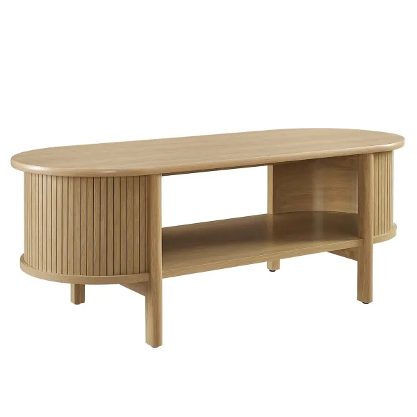 Cadence Coffee Table by Modway Oak