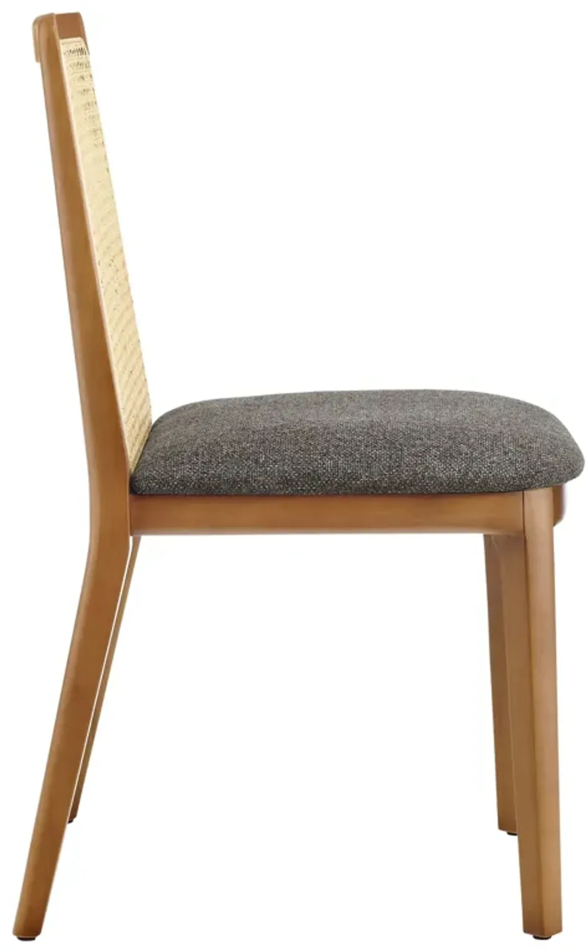 Monarch Beech Wood and Rattan Dining Side Chair by Modway