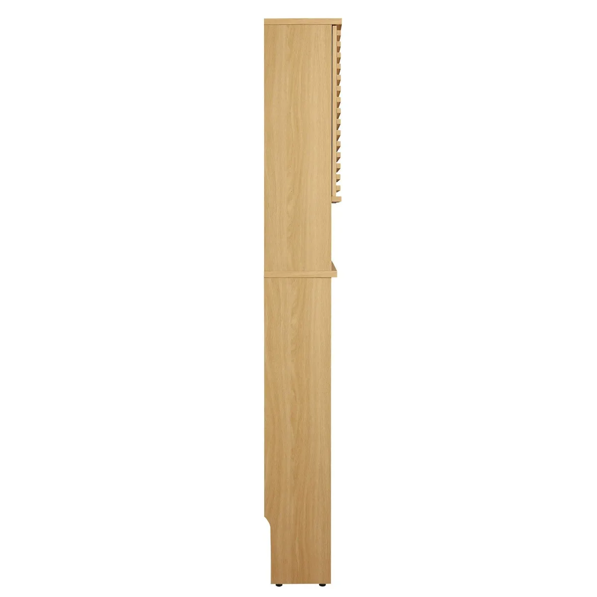 Render Over the Toilet Bathroom Storage Cabinet by Modway Oak