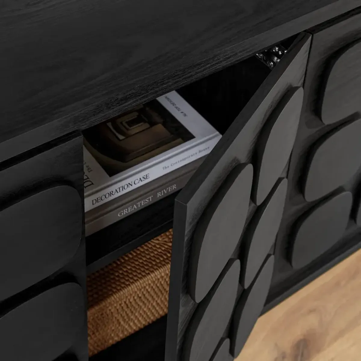 Toscana 61" Sideboard by Modway Black