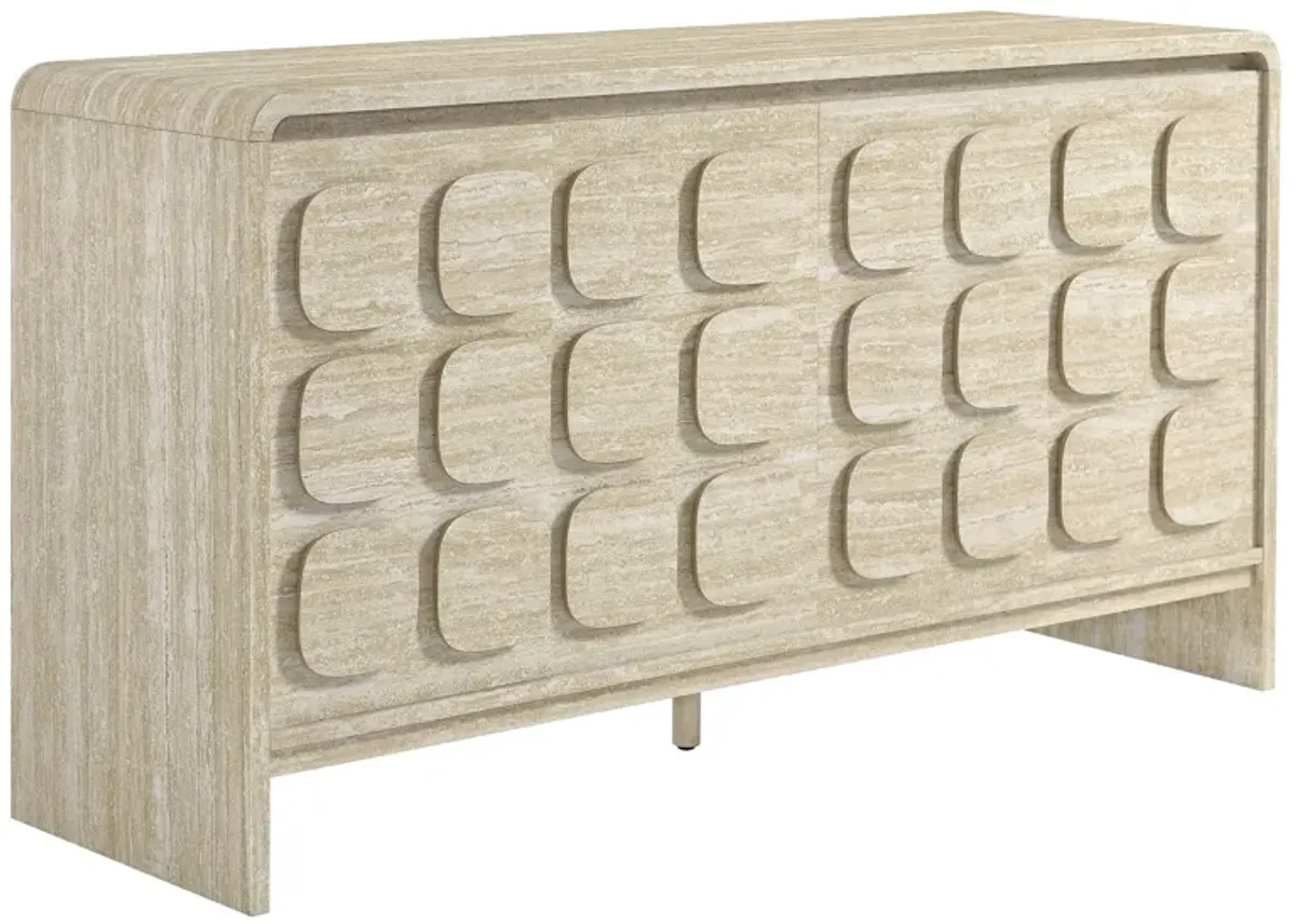 Toscana 61" Sideboard by Modway Travertine