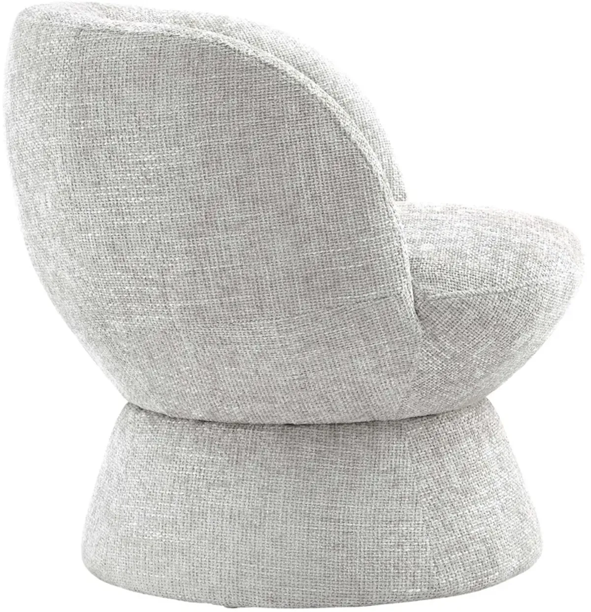 Vesta  Chenille Fabric Upholstered Swivel Chair