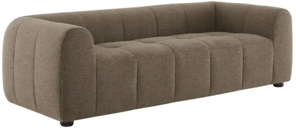 Liana   Upholstered Fabric Sofa Mocha