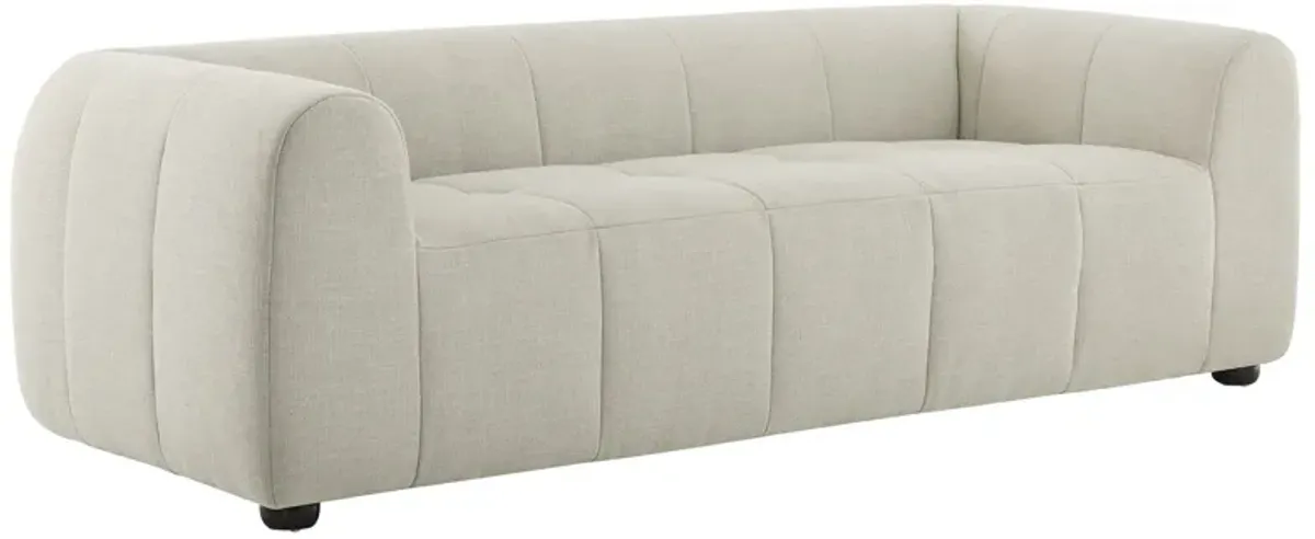 Liana   Upholstered Fabric Sofa Pewter