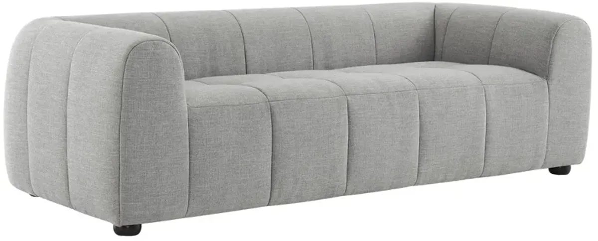 Liana   Upholstered Fabric Sofa Pewter
