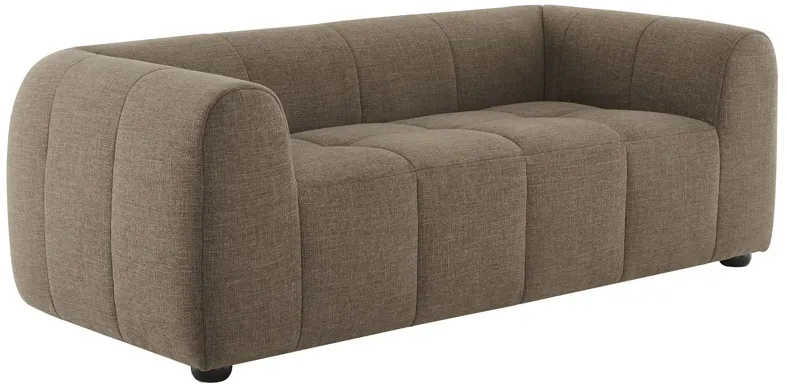 Liana   Upholstered Fabric Loveseat