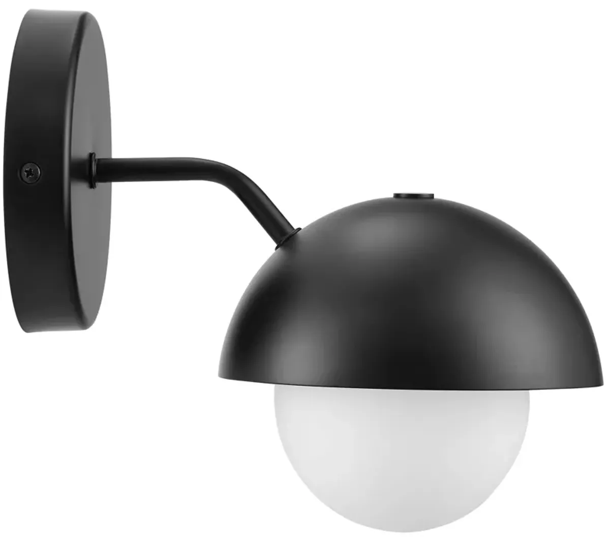 Eclipse Globe Wall Sconce by Modway Black