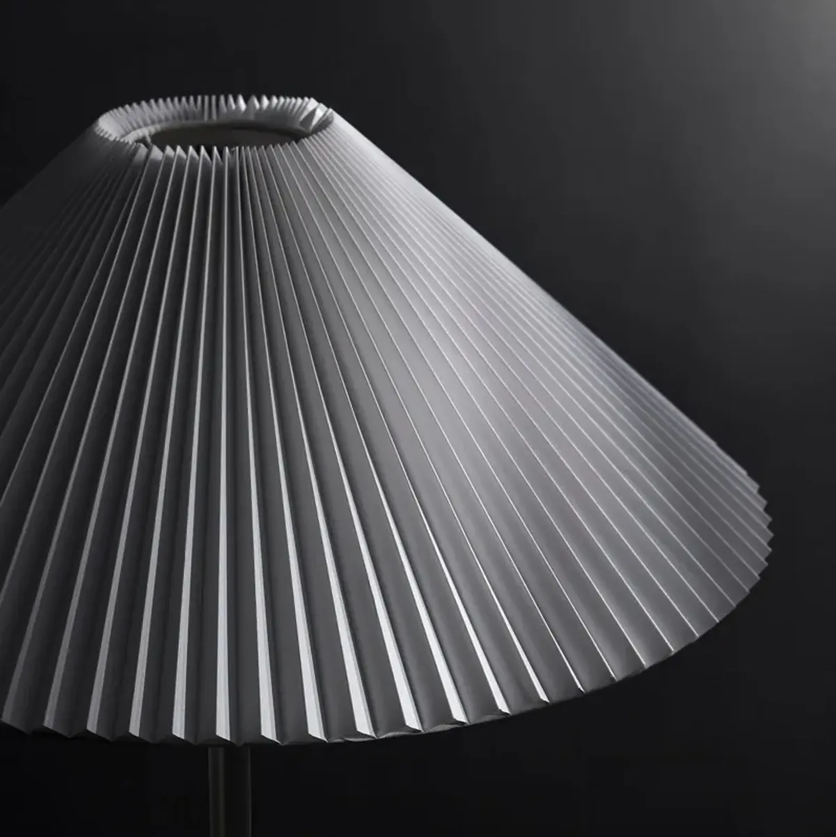 Illusion Marble Dome Floor Lamp by Modway Black