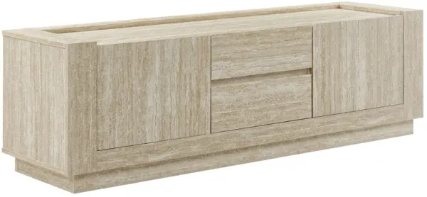 Hollis 59" Travertine TV Stand by Modway Travertine