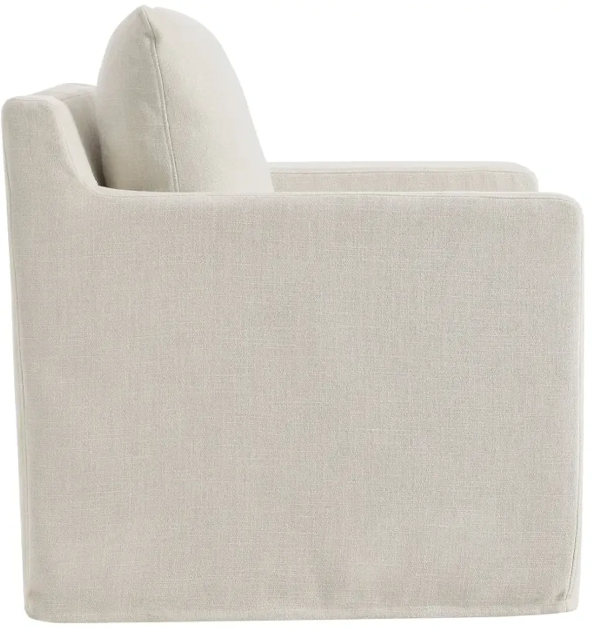 Serene Fabric Slipcovered Swivel Armchair by Modway