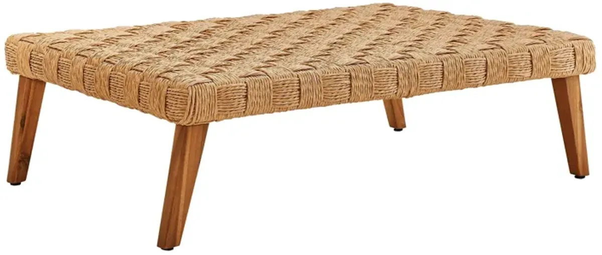 Thames  Outdoor Patio Wicker Rattan Coffee Table