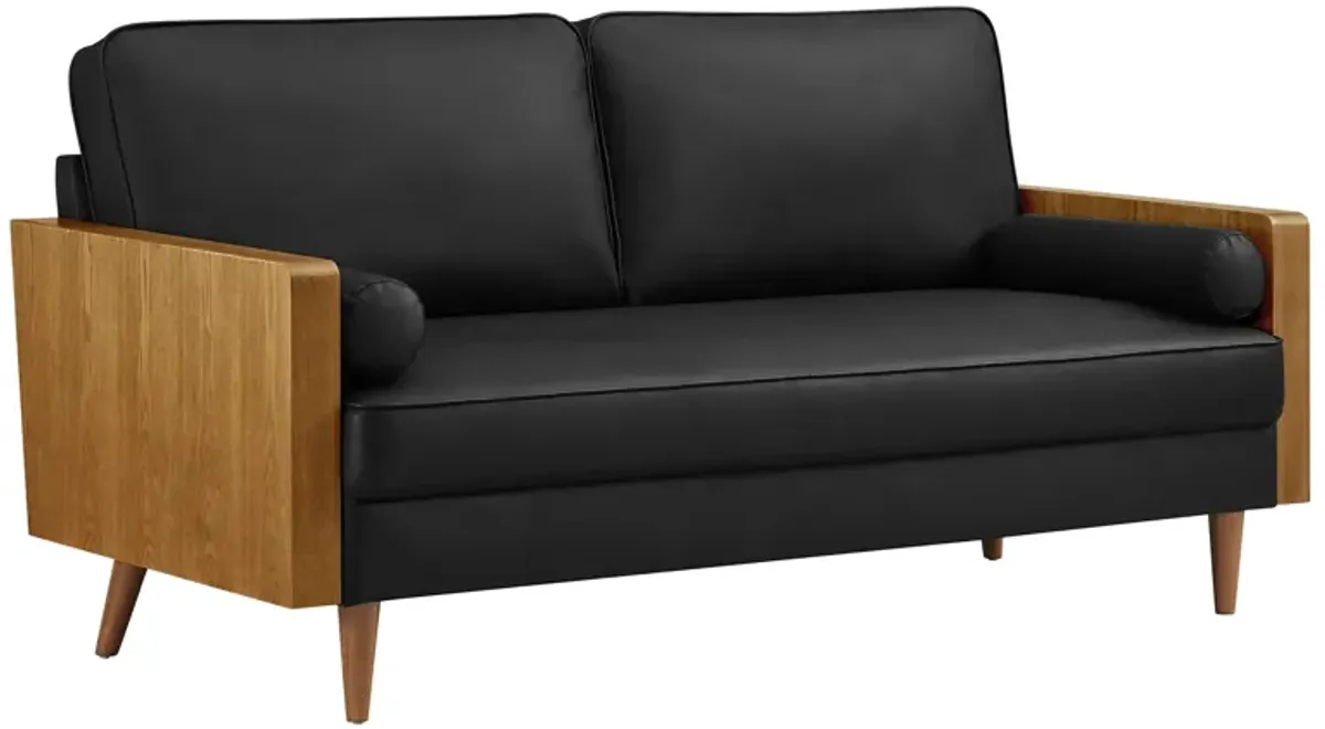 Kellan Sofa by Modway Walnut Black