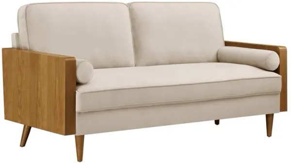 Kellan Sofa by Modway Walnut Almond