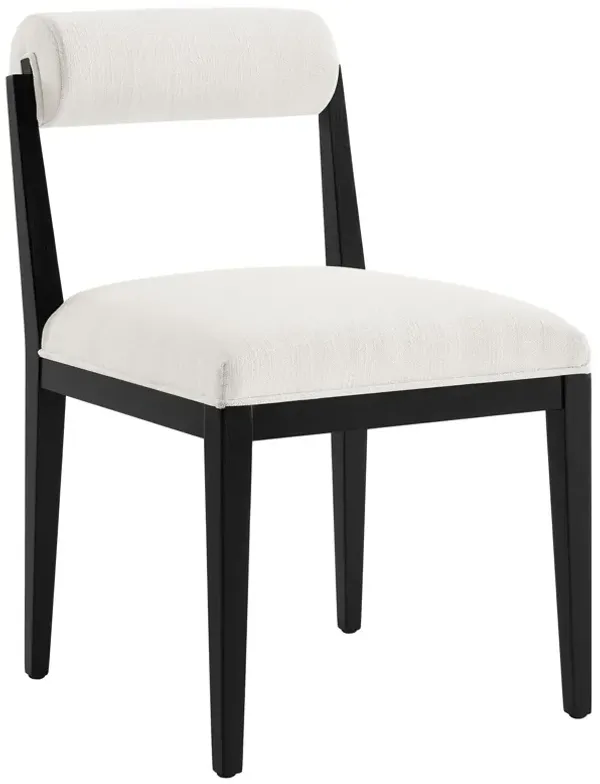 Kai Fabric Dining Chair by Modway Salt Black