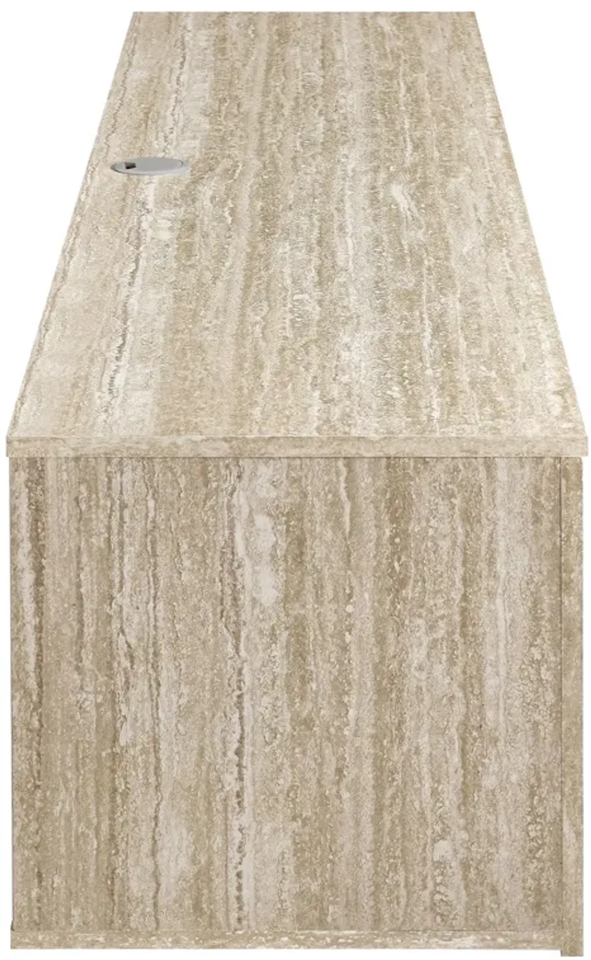 Terra 71" Wall-Mounted TV Stand by Modway Black