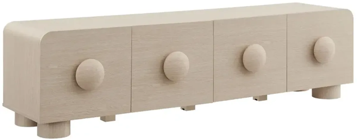 Sonnet 69" Low Profile TV Stand by Modway Ash