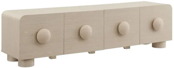 Sonnet 69" Low Profile TV Stand by Modway Ash