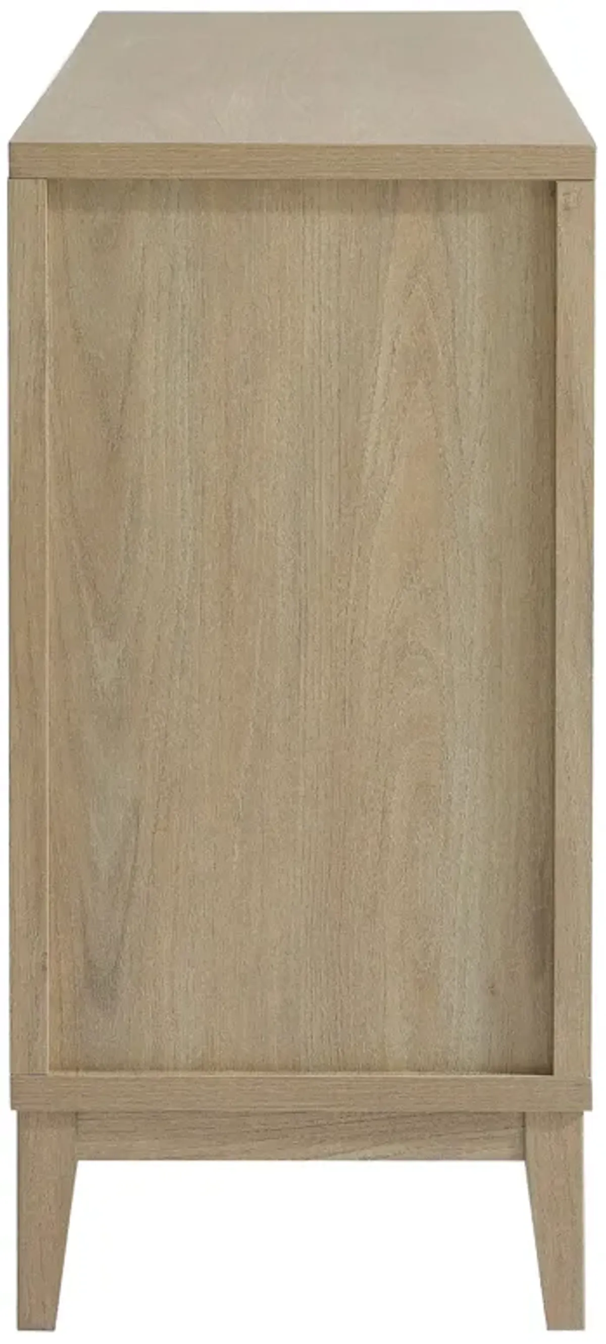 Sinya 4-Door Sideboard by Modway Light Oak